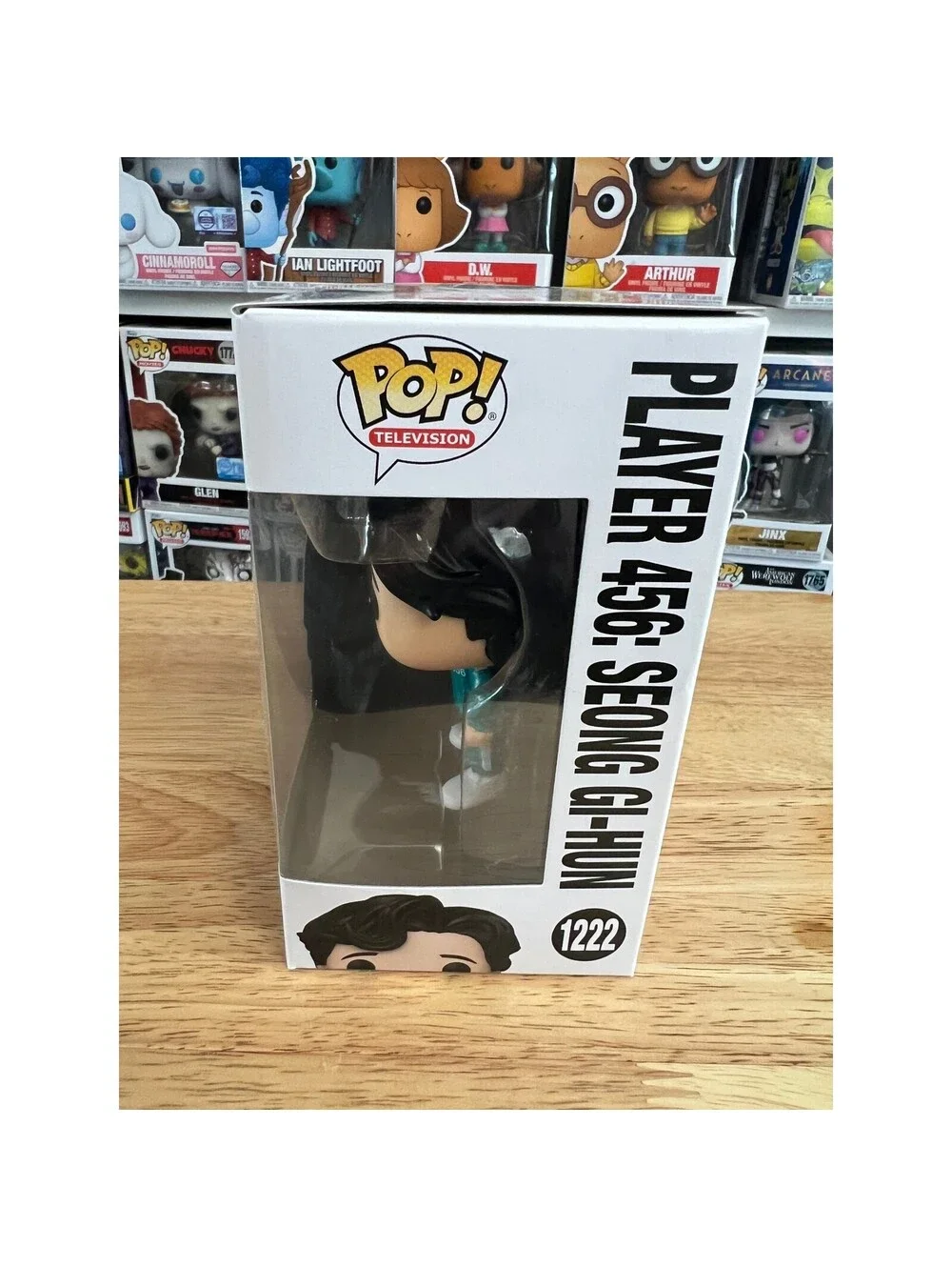 VAULTED Player 456 Seong Gi-Hun Squid Game Funko Pop #1222 Television Tv Netflix